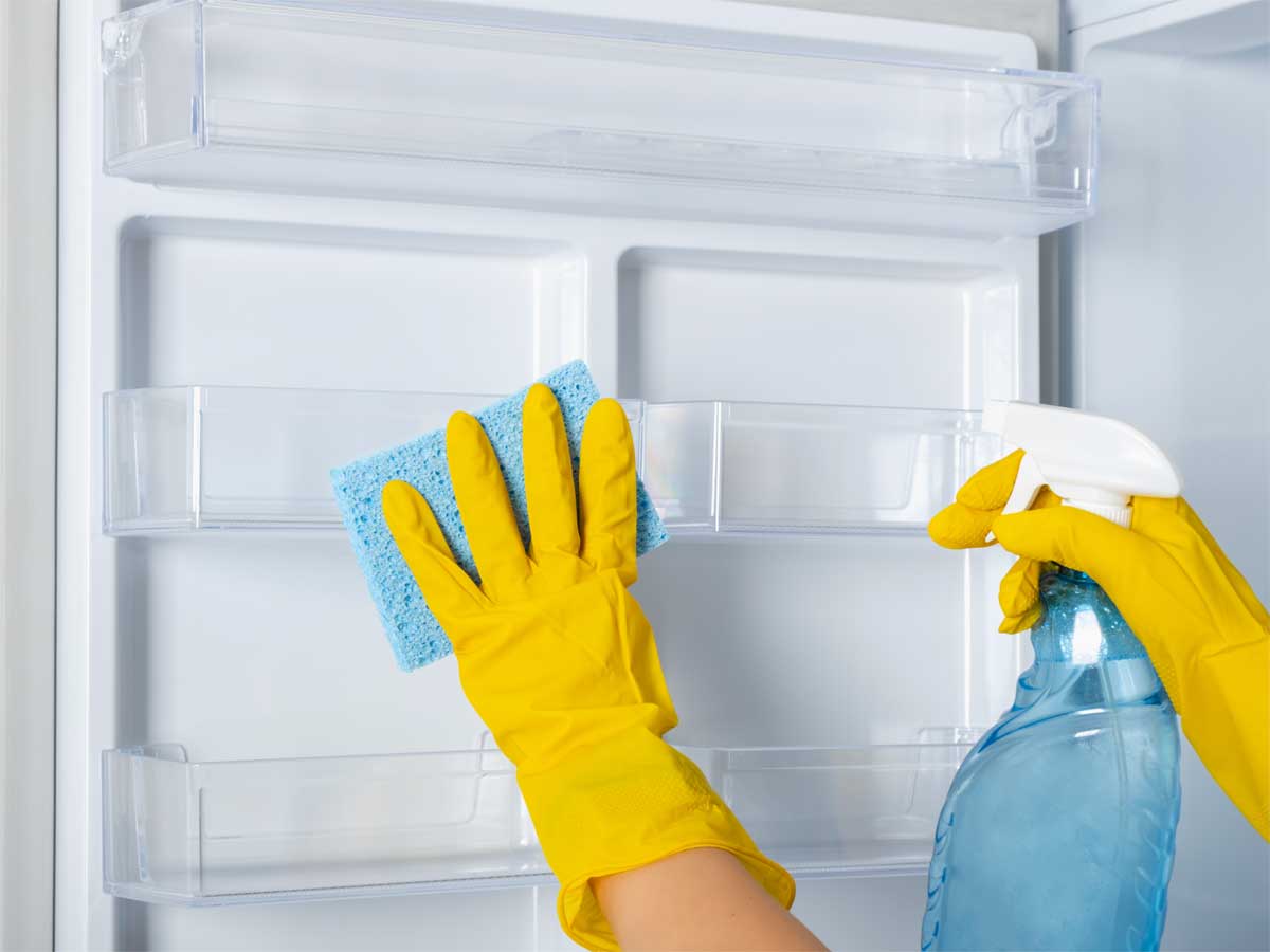 Come pulire il vano per gli alimenti surgelati del frigorifero?